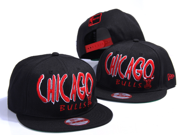 NBA Chicago Bulls NE Snapback Hat #102